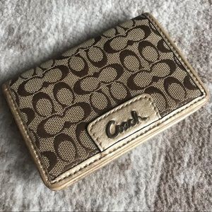 Coach Business Card Case